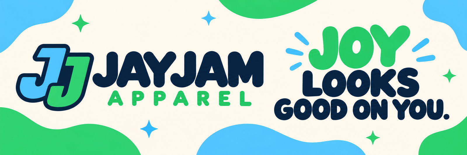 Jay Jam Apparel. Joy looks good on you.