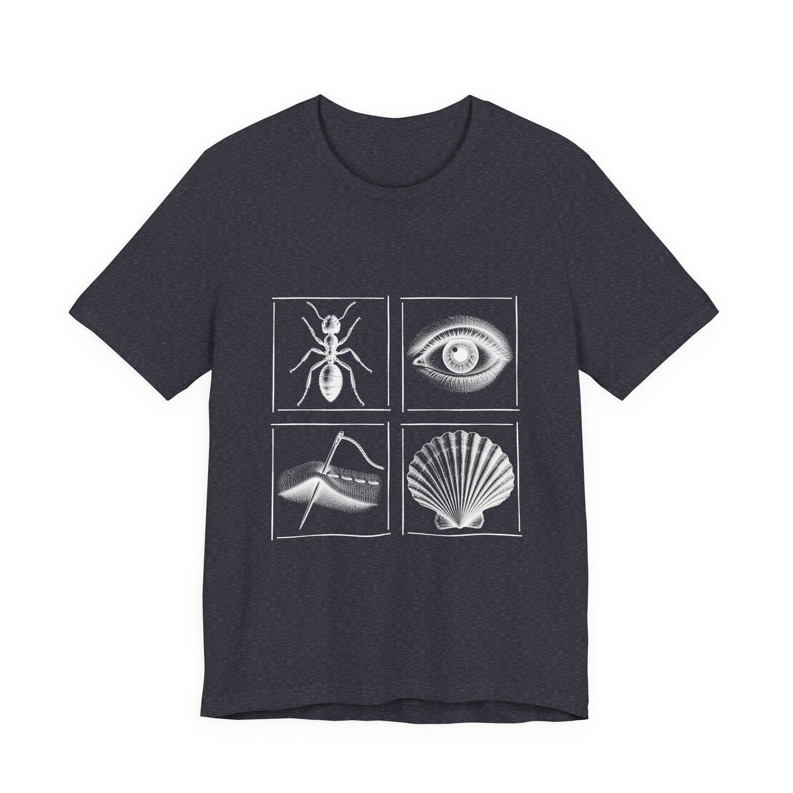 Antisocial Rebus Tee, Four Pictures One Phrase - Image 13