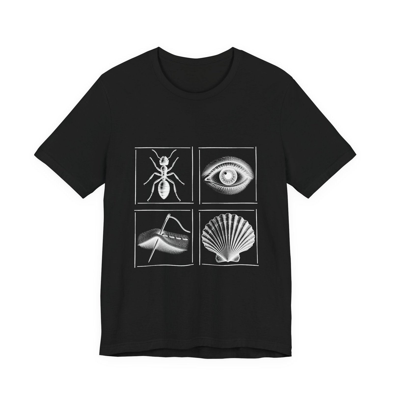 Antisocial Rebus Tee, Four Pictures One Phrase - Image 5