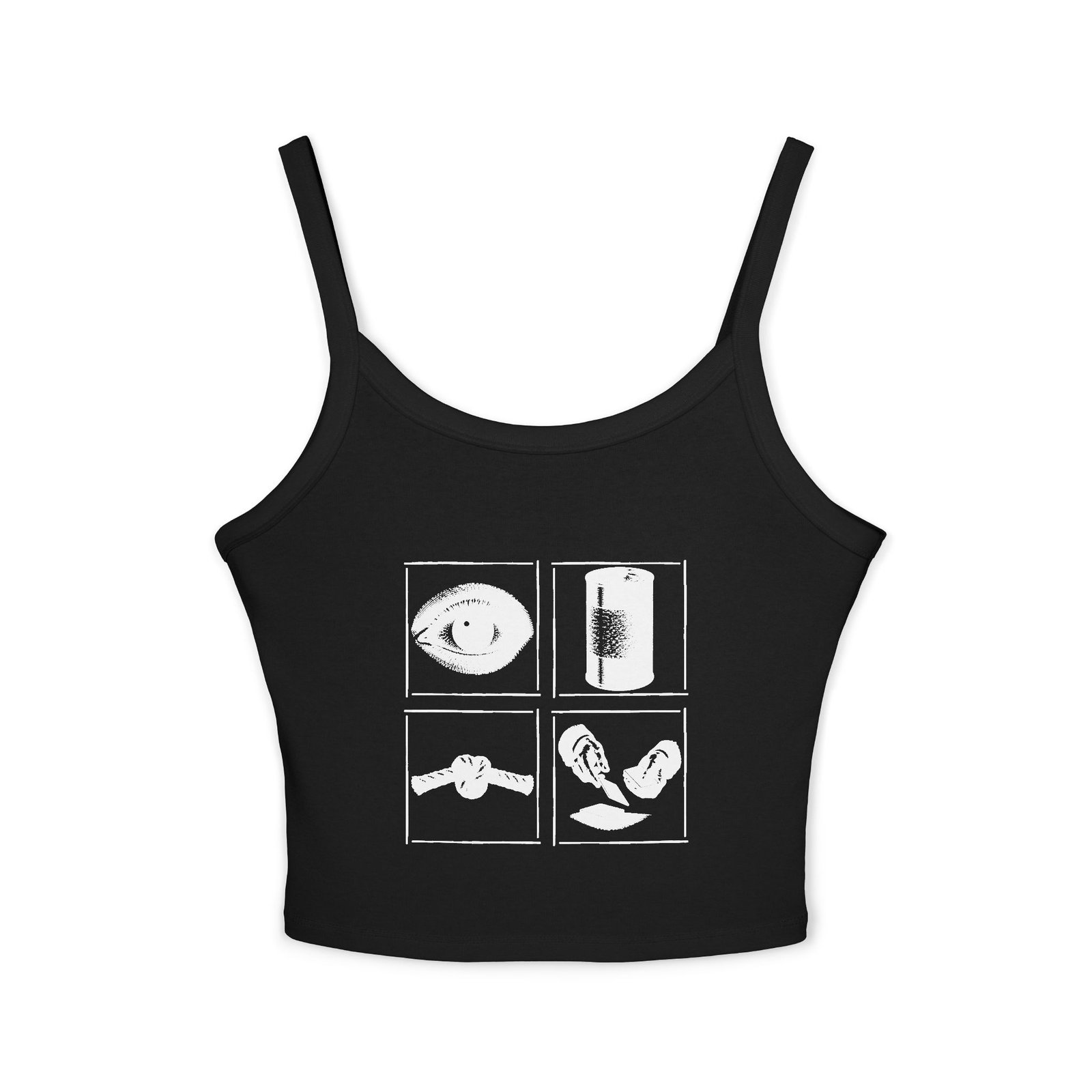 I Cannot Deal Funny Women's Spaghetti Strap Tank - Image 5
