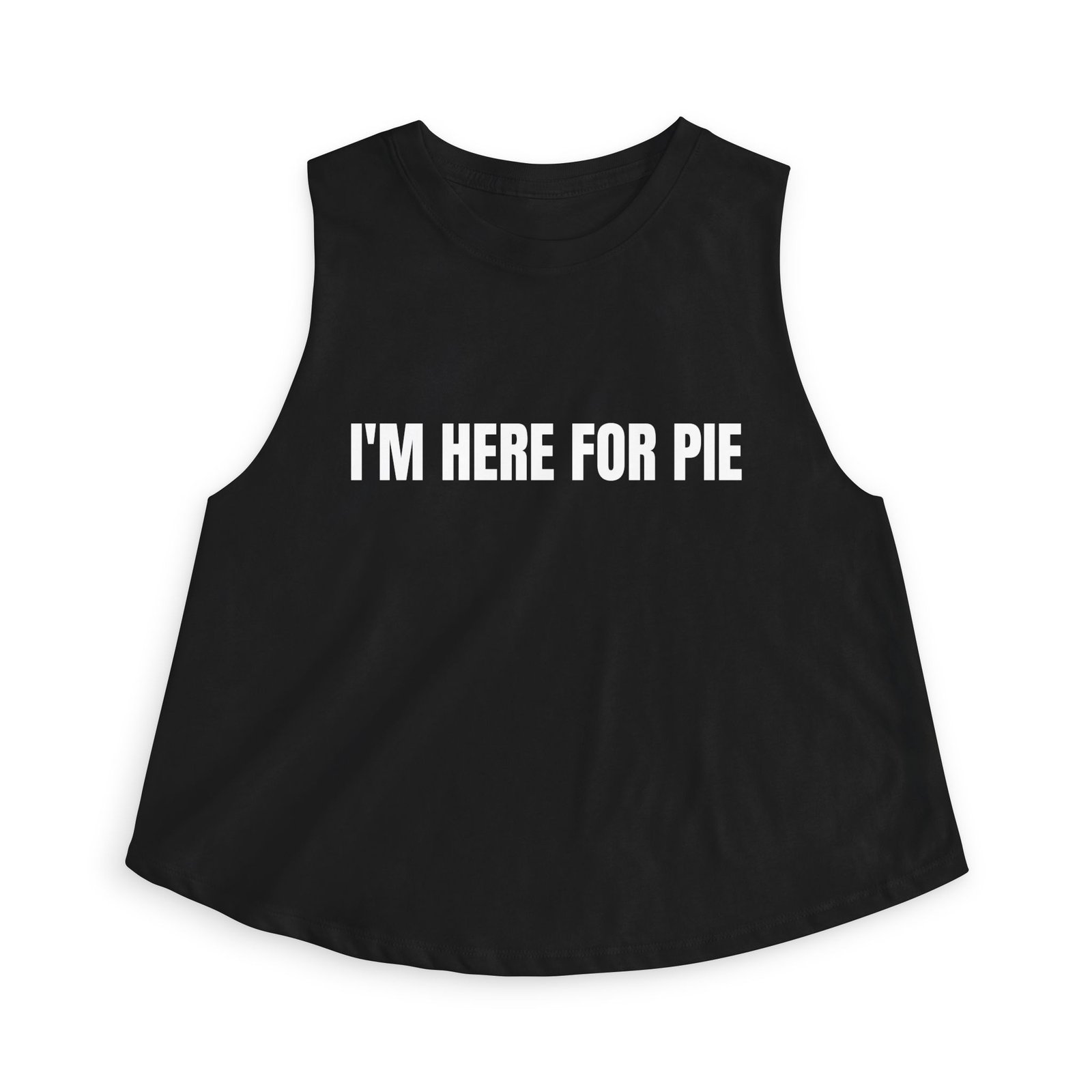 I'm Here For Pie Funny Thanksgiving Women's Crop Top - Image 9