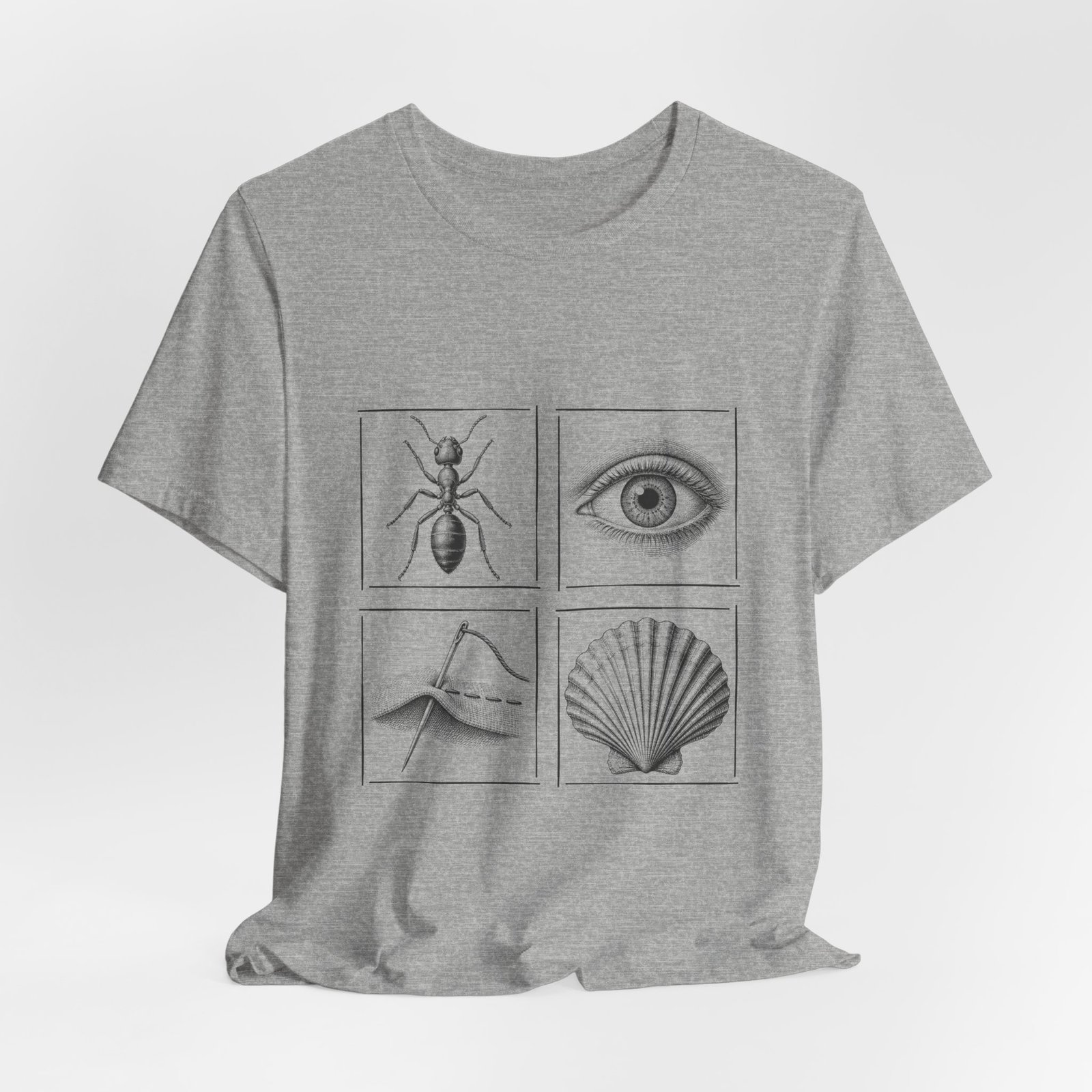 Antisocial Rebus Tee, Four Pictures One Phrase - Image 12