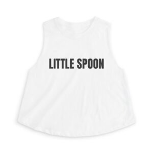 Little Spoon Funny Women's Crop Top