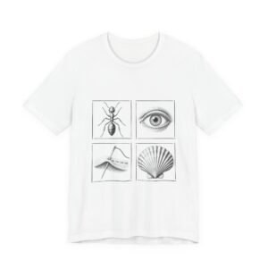 Antisocial Rebus Tee, Four Pictures One Phrase