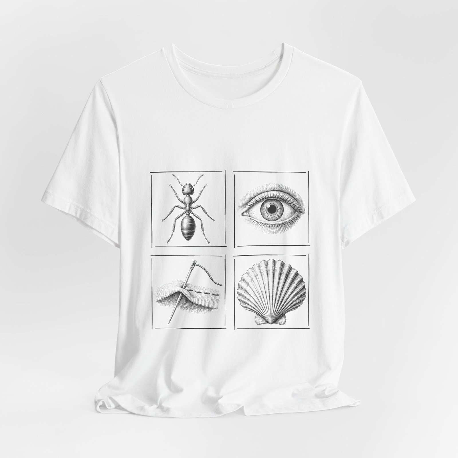 Antisocial Rebus Tee, Four Pictures One Phrase - Image 4