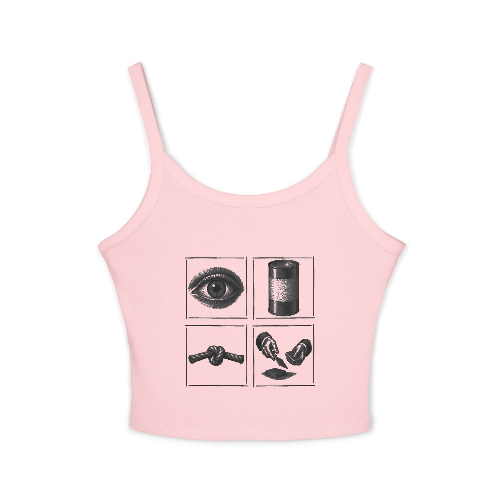 I Cannot Deal Funny Women's Spaghetti Strap Tank - Image 13