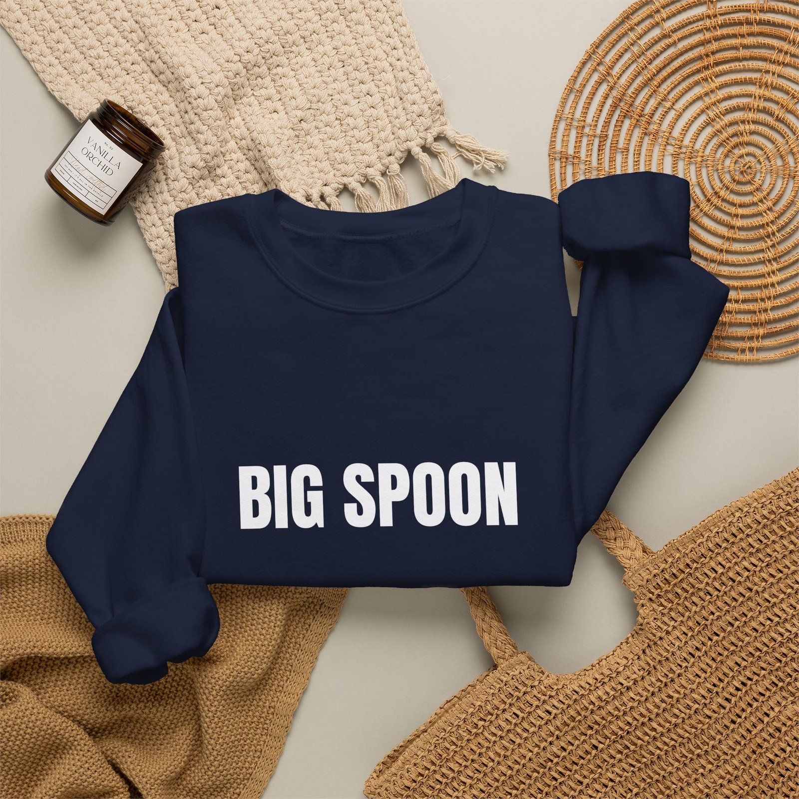 Big Spoon Funny Crewneck Sweatshirt - Image 16
