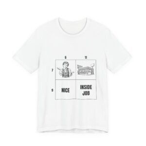 The Number Grid Funny Graphic T-Shirt