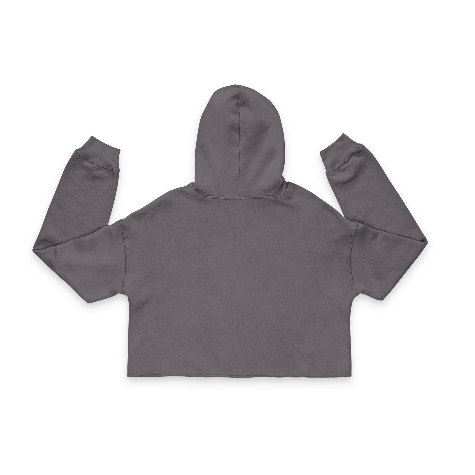 Cold Pizza Is A Valid Breakfast Choice Funny Women's Cropped Hoodie - Image 6