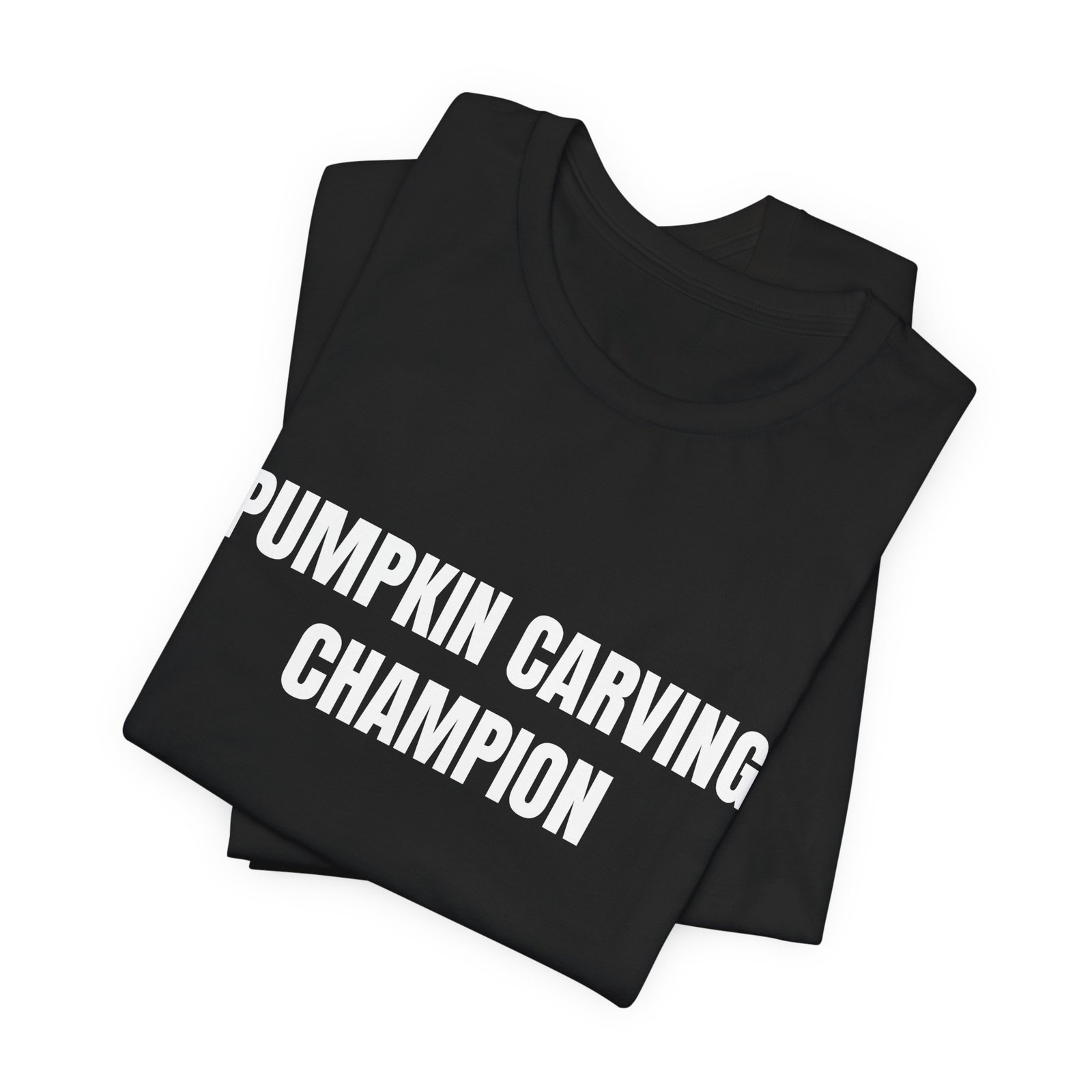 Pumpkin Carving Champion Funny Halloween Graphic T-Shirt - Image 7