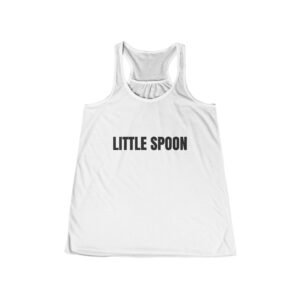 Little Spoon Funny Women's Flowy Racerback Tank