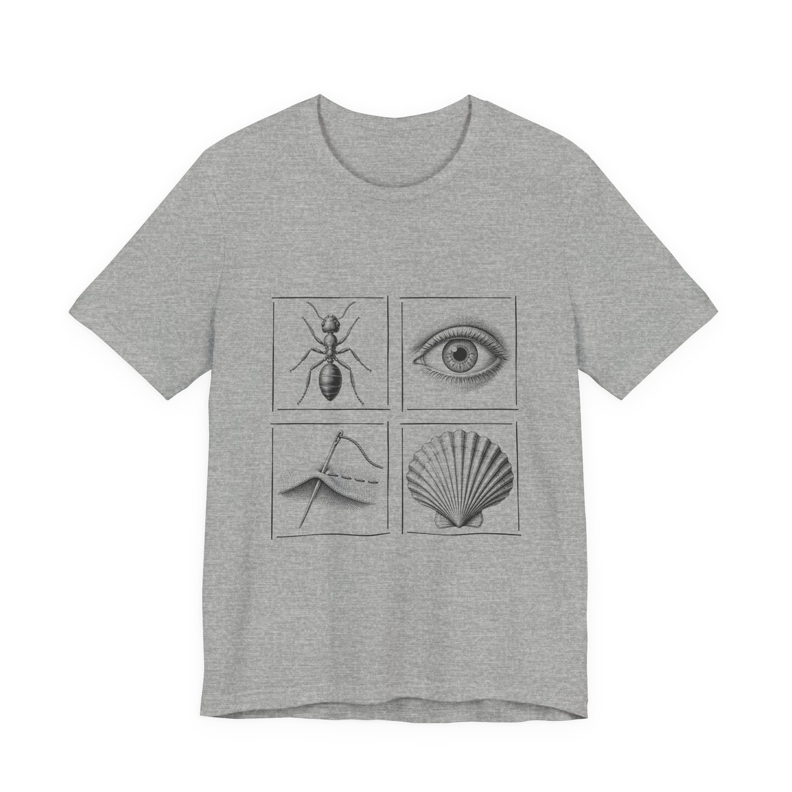 Antisocial Rebus Tee, Four Pictures One Phrase - Image 9