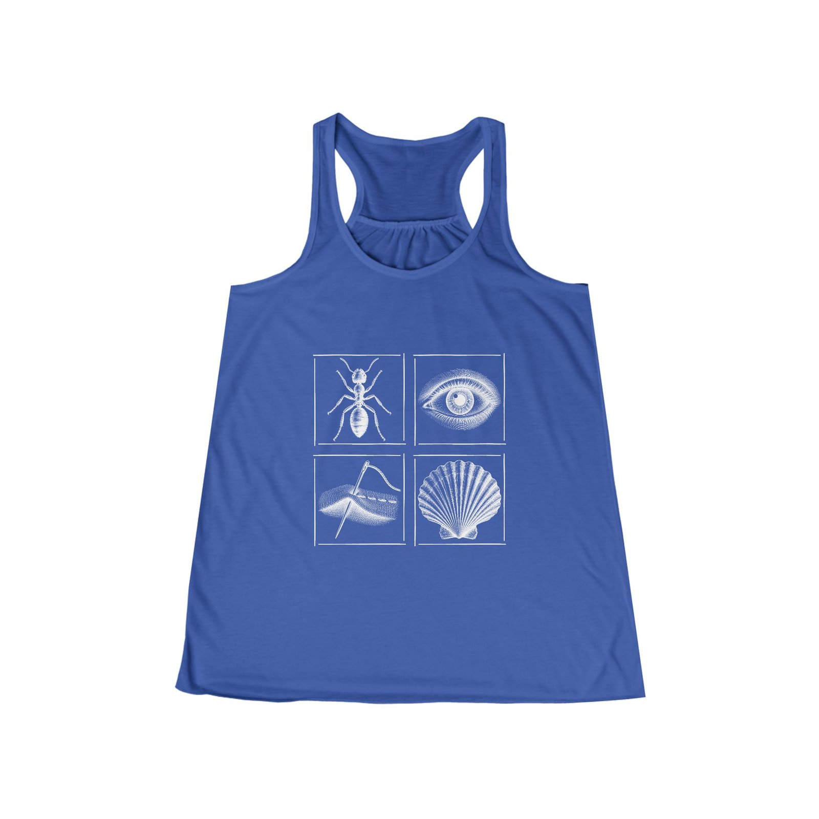 Antisocial Funny Women's Flowy Racerback Tank - Image 5