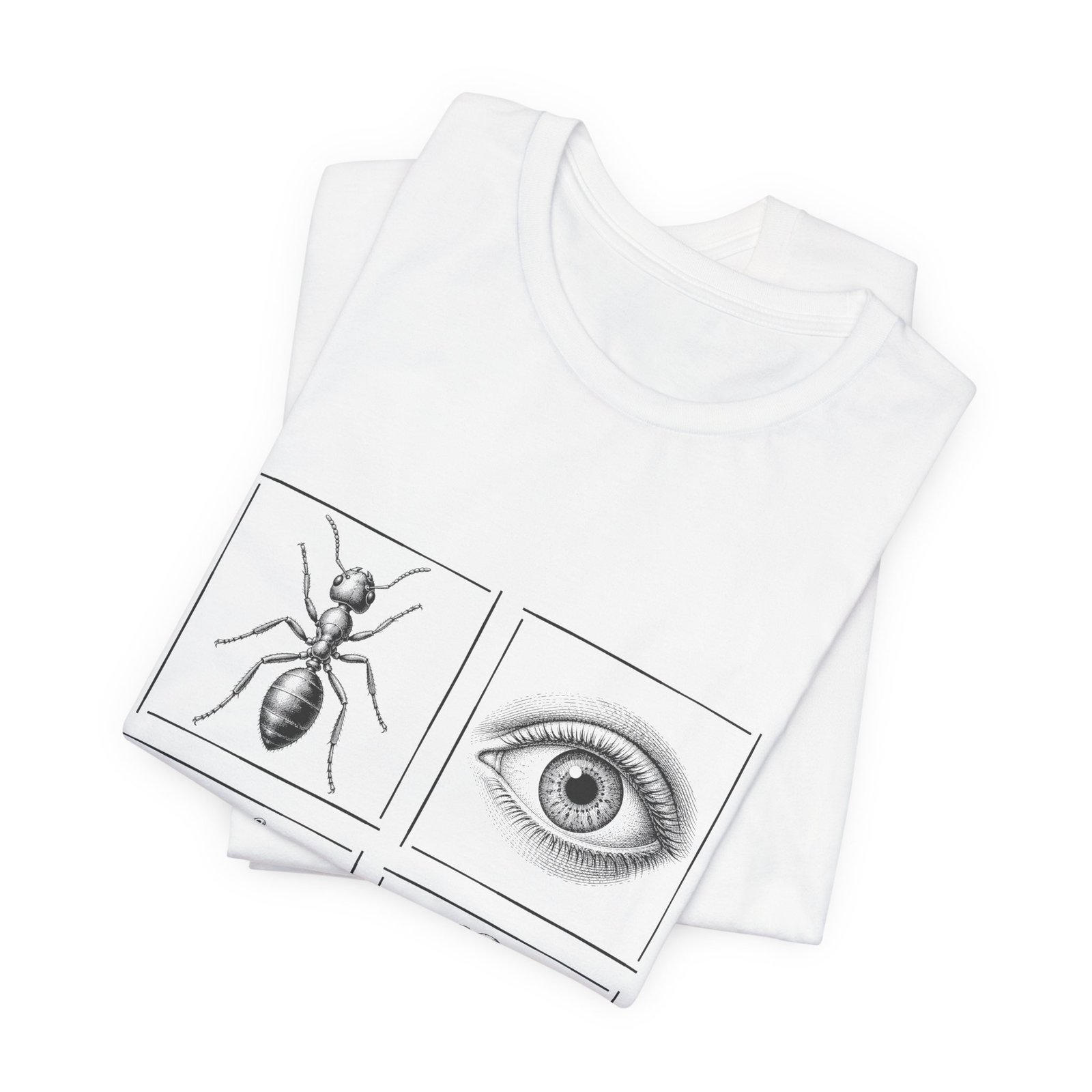 Antisocial Rebus Tee, Four Pictures One Phrase - Image 3