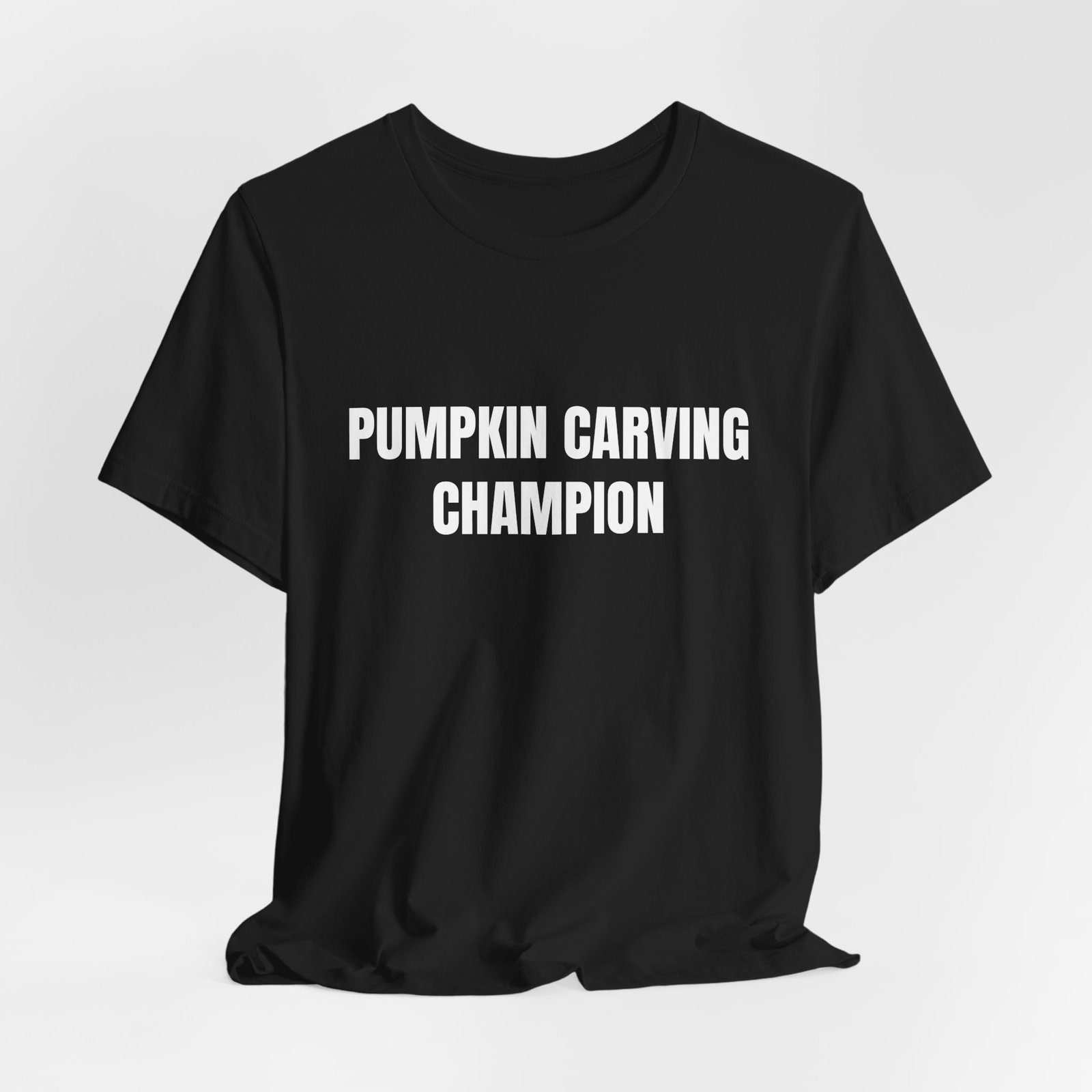 Pumpkin Carving Champion Funny Halloween Graphic T-Shirt - Image 8
