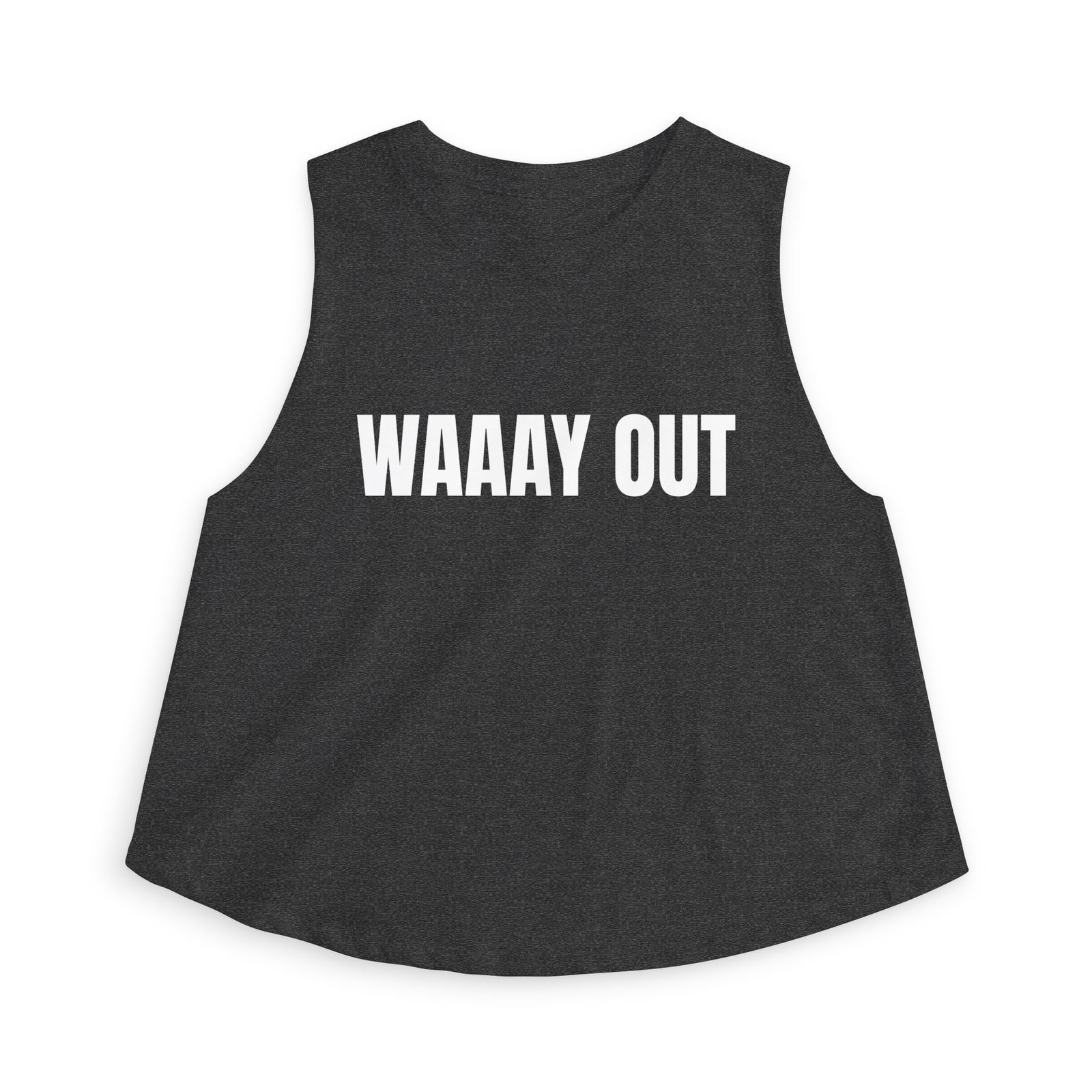 WAAAY OUT Funny Women's Crop Top - Image 13