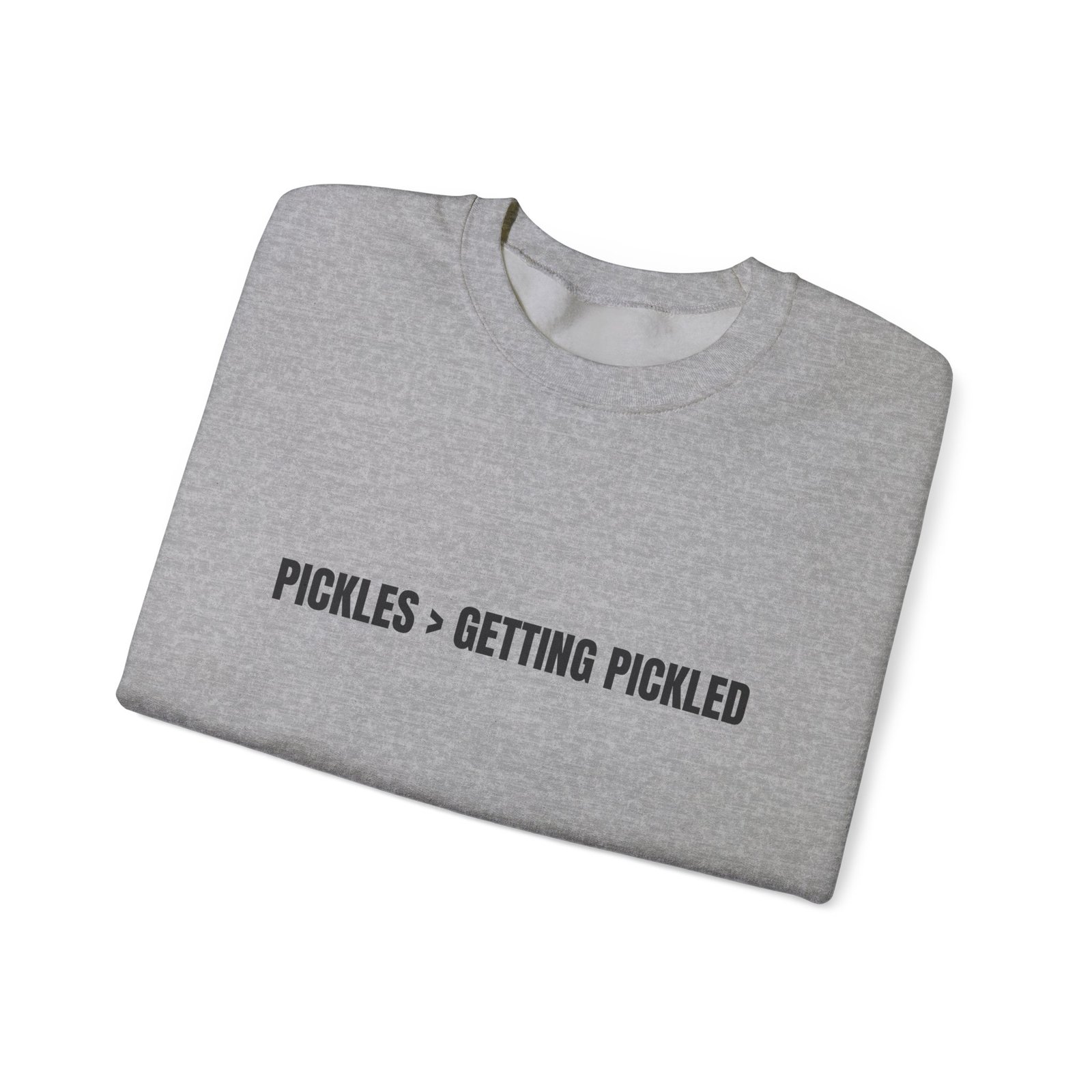 Pickles > Getting Pickled Funny Crewneck Sweatshirt - Image 11