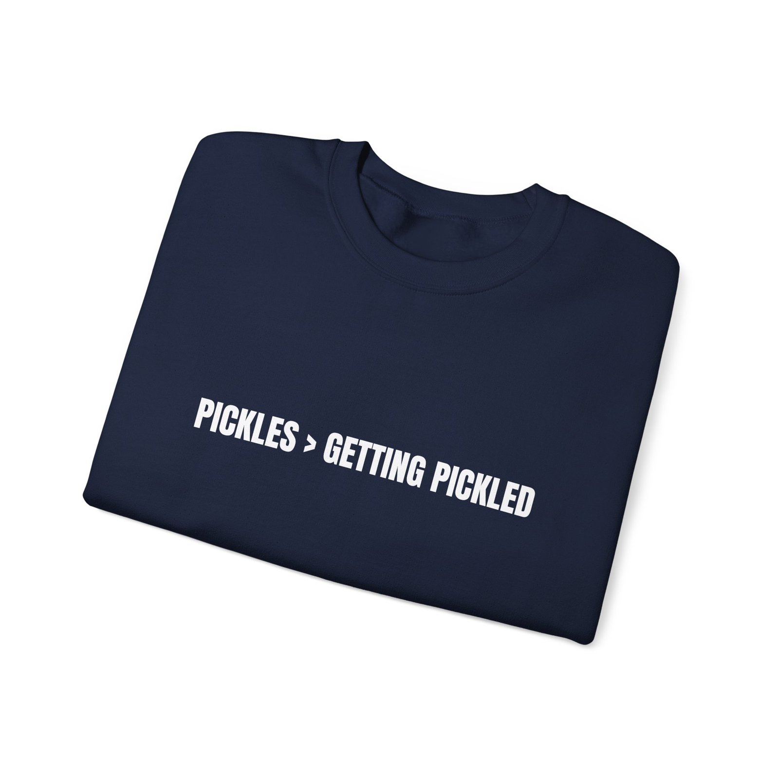 Pickles > Getting Pickled Funny Crewneck Sweatshirt - Image 15