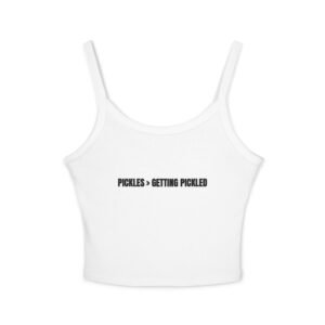 Pickles > Getting Pickled Funny Women's Spaghetti Strap Tank
