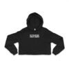 Self Declared Chili Cook-Off Champion Funny Women's Cropped Hoodie