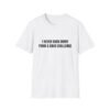 I Never Back Down From A Sour Challenge Funny Graphic T-Shirt