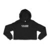 No-Shave November, Yes-Itch December Funny Women's Cropped Hoodie