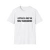Leftovers Are The Real Thanksgiving Funny Thanksgiving Graphic T-Shirt