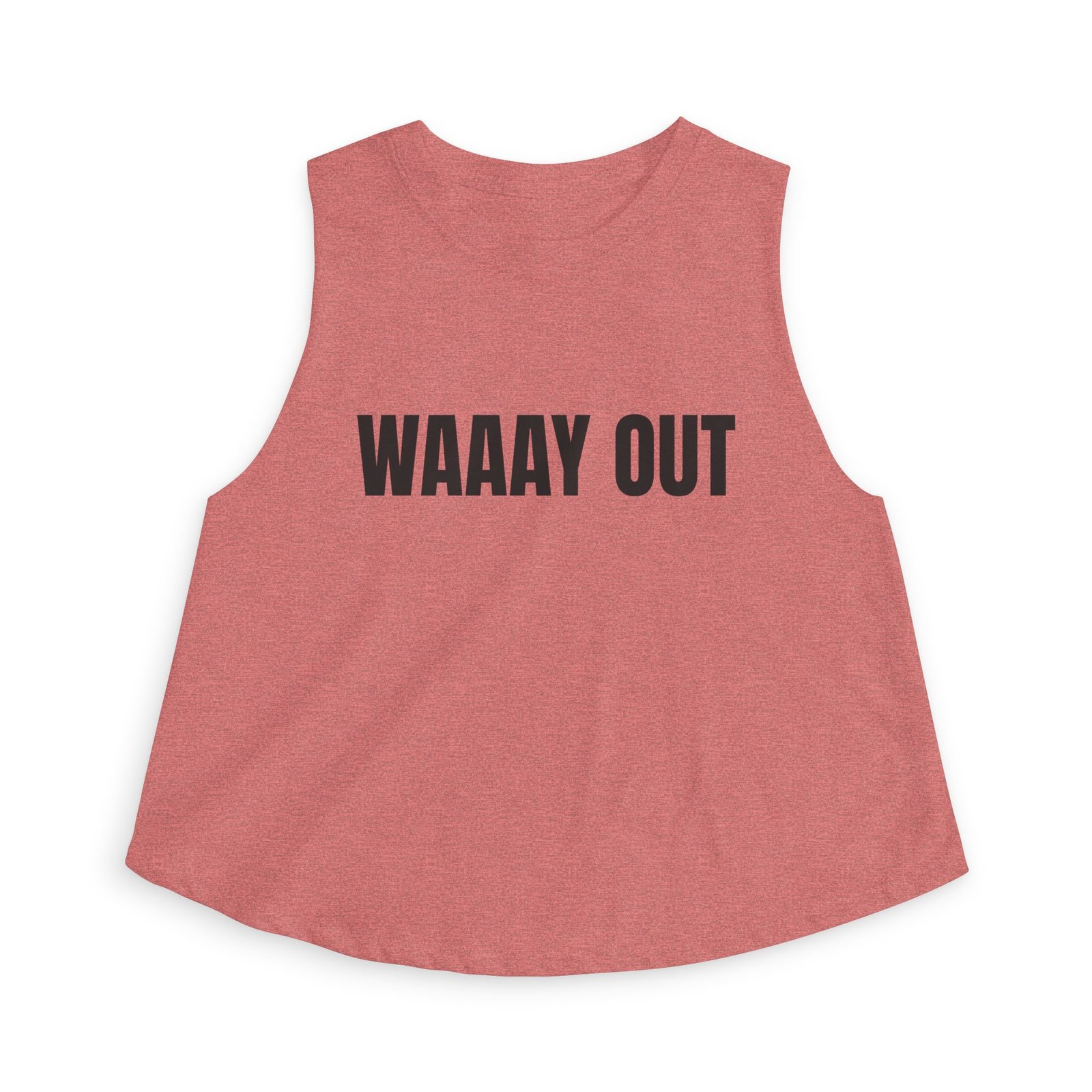 WAAAY OUT Funny Women's Crop Top - Image 5