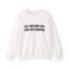 Self Declared Chili Cook-Off Champion Funny Crewneck Sweatshirt
