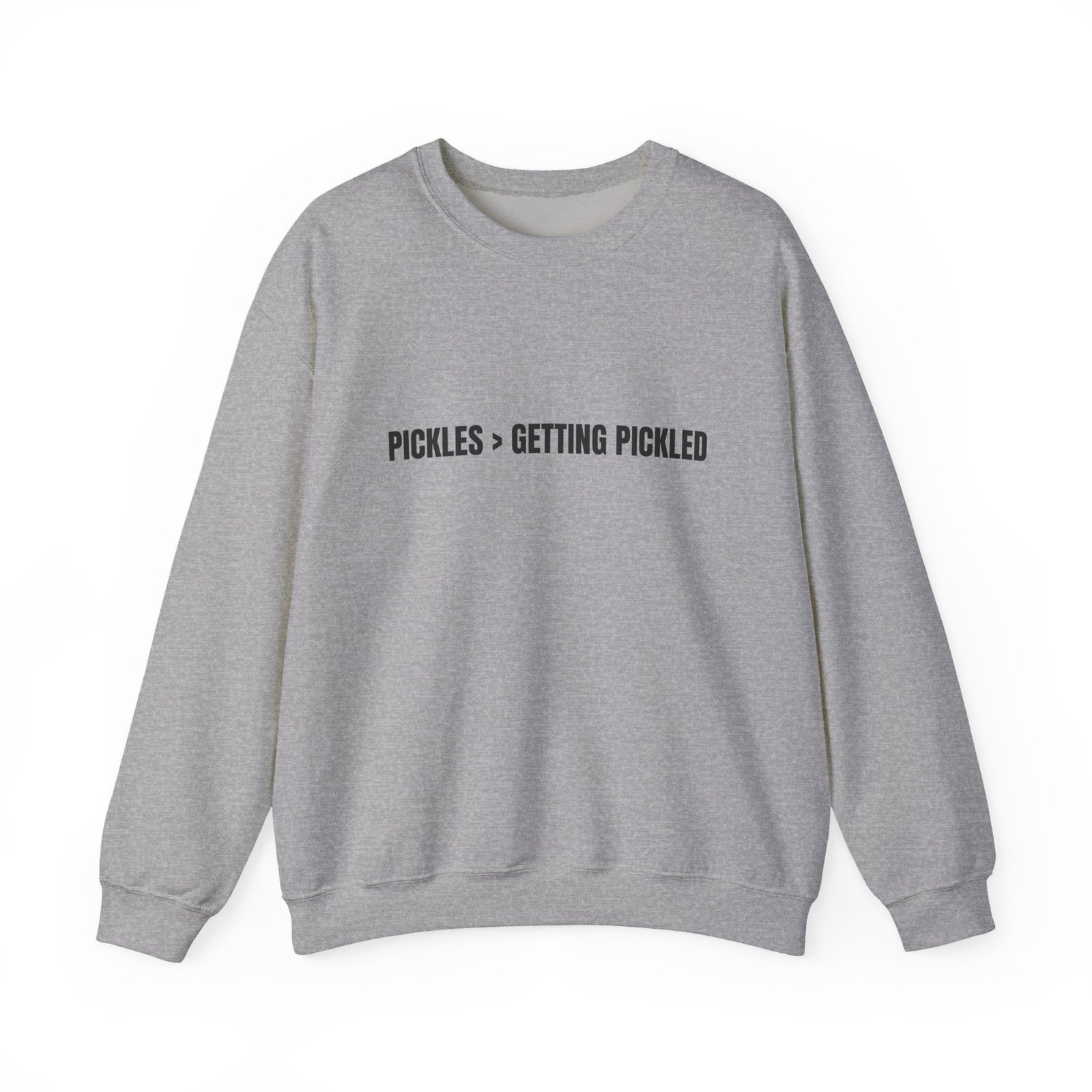 Pickles > Getting Pickled Funny Crewneck Sweatshirt - Image 9