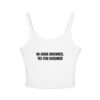 No-Shave November, Yes-Itch December Funny Women's Spaghetti Strap Tank