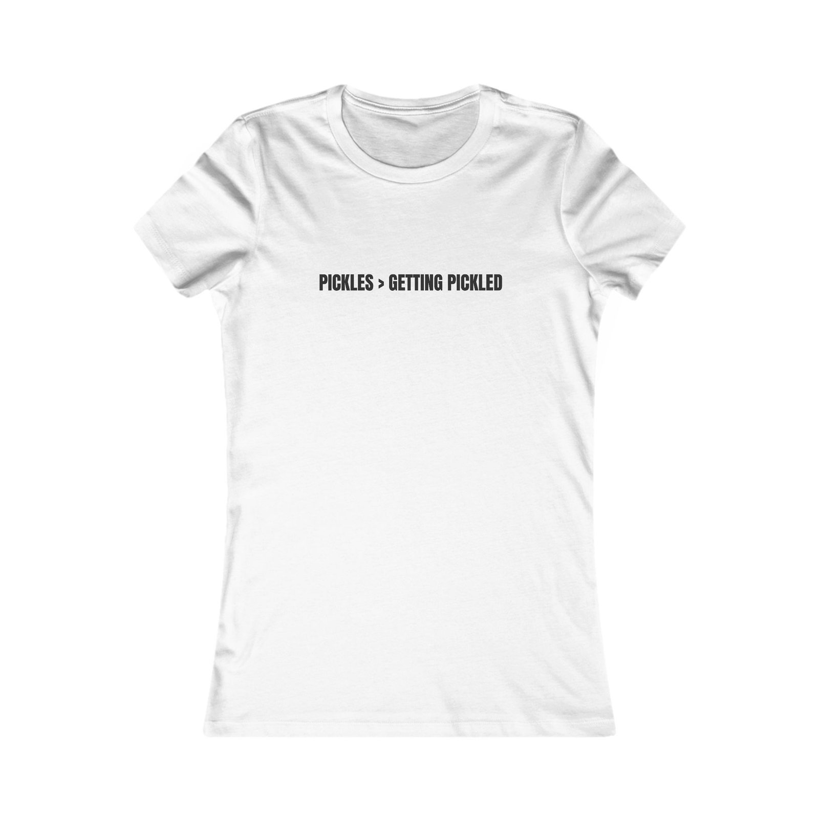 Pickles > Getting Pickled Funny Women's Tee
