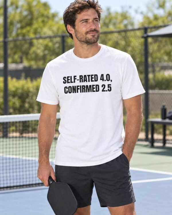 Self-Rated 4.0, Confirmed 2.5 shirt